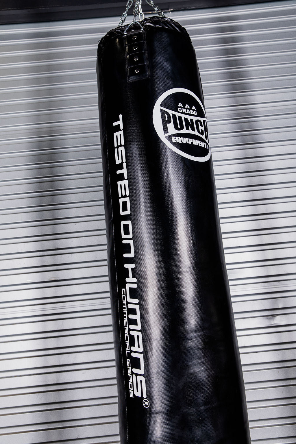 BOXING BAG - Trophy Getters® MIL SPEC®  - REFILLABLE - 6FT - BLACK